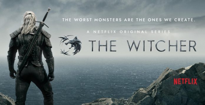 Banner da série 'The Witcher'
