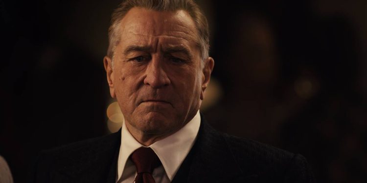 Frank Sheeran (Robert De Niro) has conflicting loyalties in The Irishman. © 2019 Netlfix US, LLC. All rights reserved.