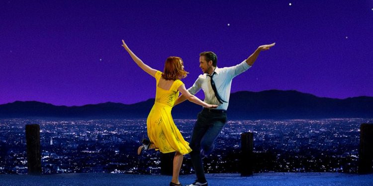 Pôster de La La Land - Cantando Estações