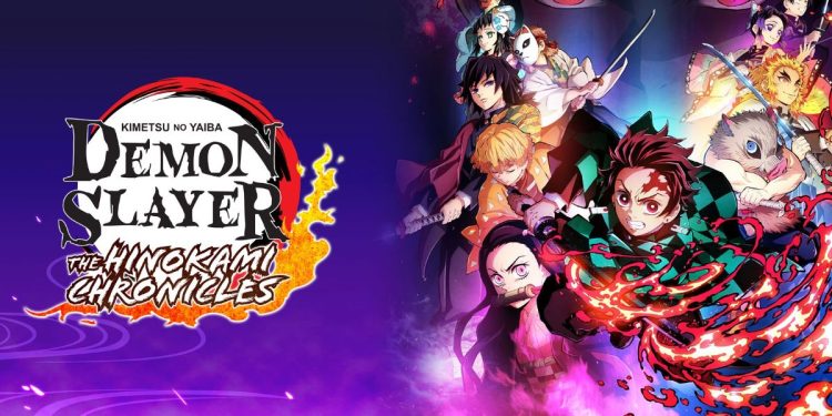 capa do jogo Demon Slayer: Kimetsu no Yaiba-The Hinokami Chronicles