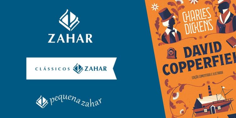 Capa de lançamentos da Zahar