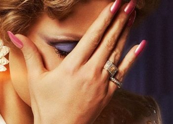 Pôster horizontal de Os Olhos de Tammy Faye