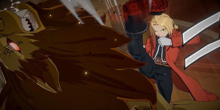 Imagem do jogo de Fullmetal Alchemist