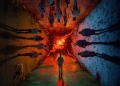 Pôster de divulgação da 4 temporada de Stranger Things.