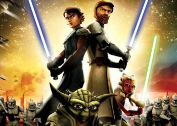 Pôster da primeira temporada de Star Wars: A Guerra dos Clones