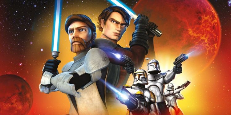 Material promocional de Star Wars A Guerra dos Clones