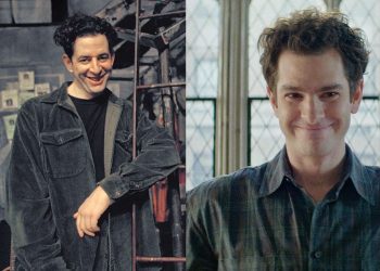 Pôster destaque de Jonathan Larson e Andrew Garfield