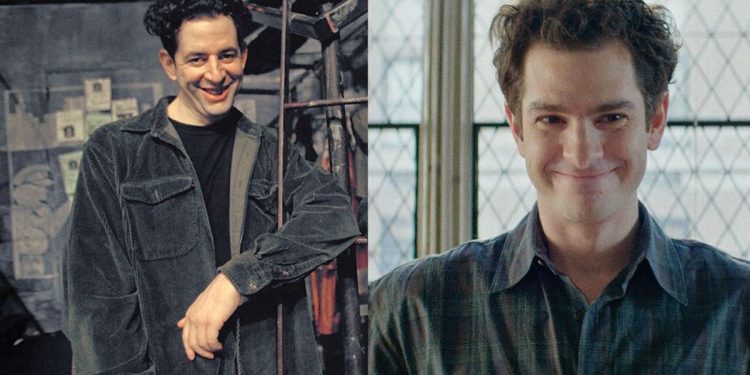 Pôster destaque de Jonathan Larson e Andrew Garfield