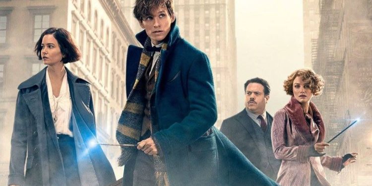 Pôster do filme Animais Fantásticos e Ondem Habitam