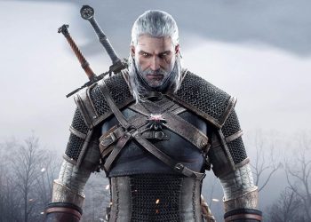 Personagem principal da série de jogos The Witcher, Geralt de Rivia.
