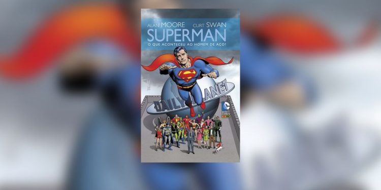 Capa oficial de Superman: O que aconteceu ao Homem de Aço? Lançamento da Panini