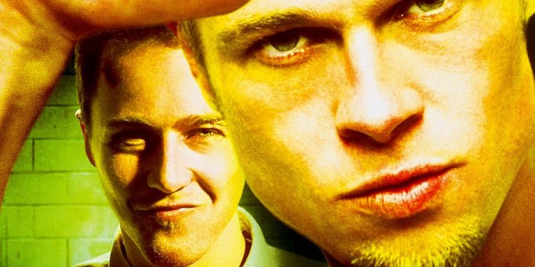 Pôster destaque do Narrador e Tyler Durden em Clube da Luta