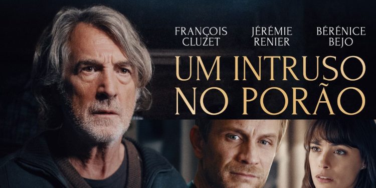 Pôster destaque dos personagens de Um Intruso no Porão