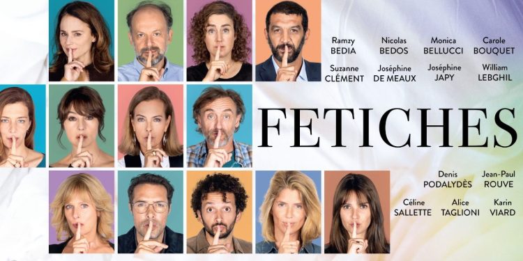 Pôster destaque dos personagens de Fetiches