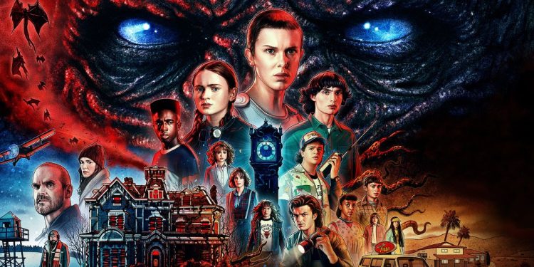 Pôster destaque da 4 temporada de Stranger Things