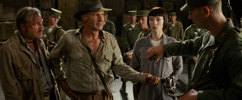 Cena do filme Indiana Jones e o Reino da Caveira de Cristal